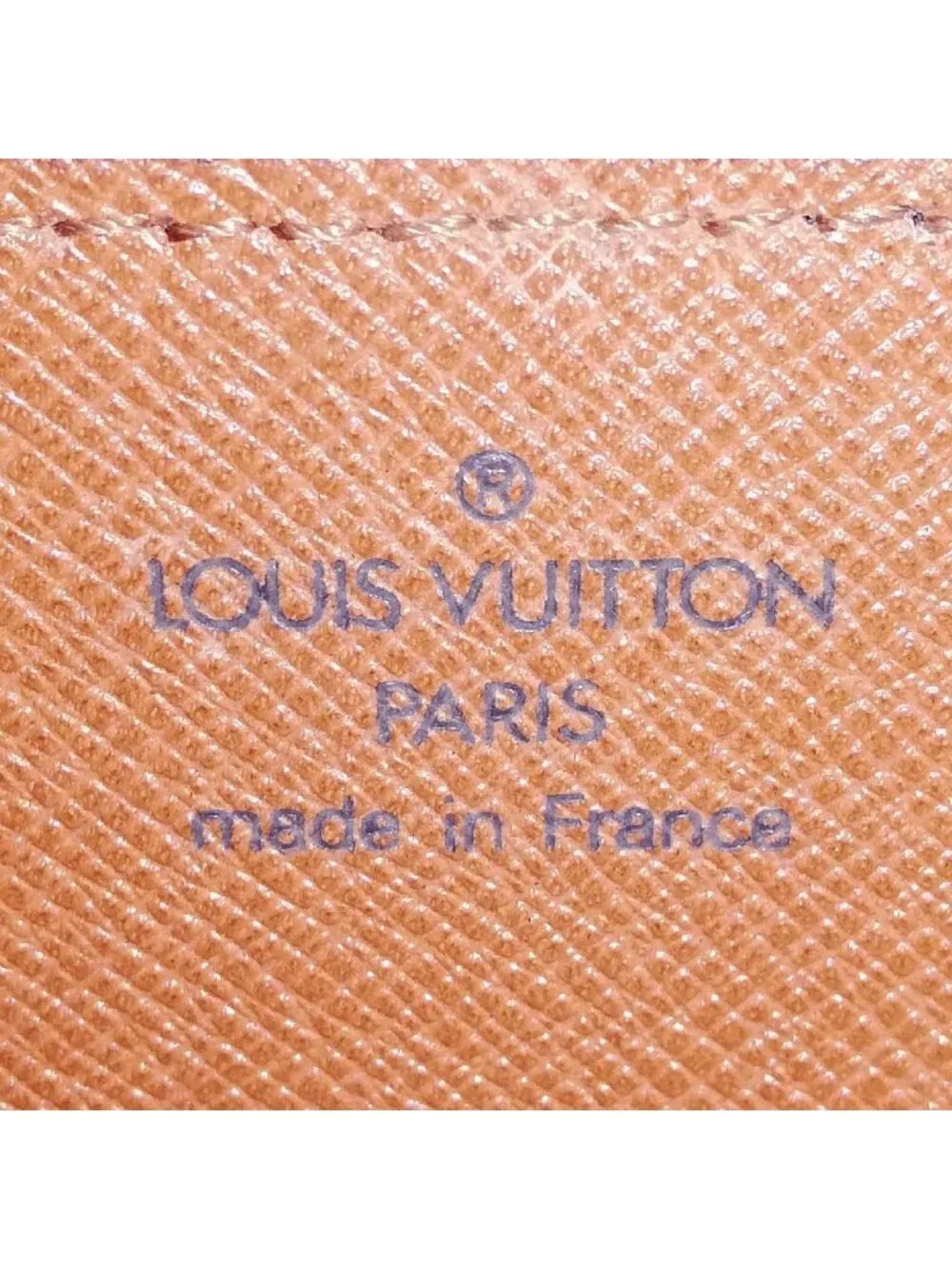 Louis Vuitton Sellier Dragonne Camel Clutch Epi